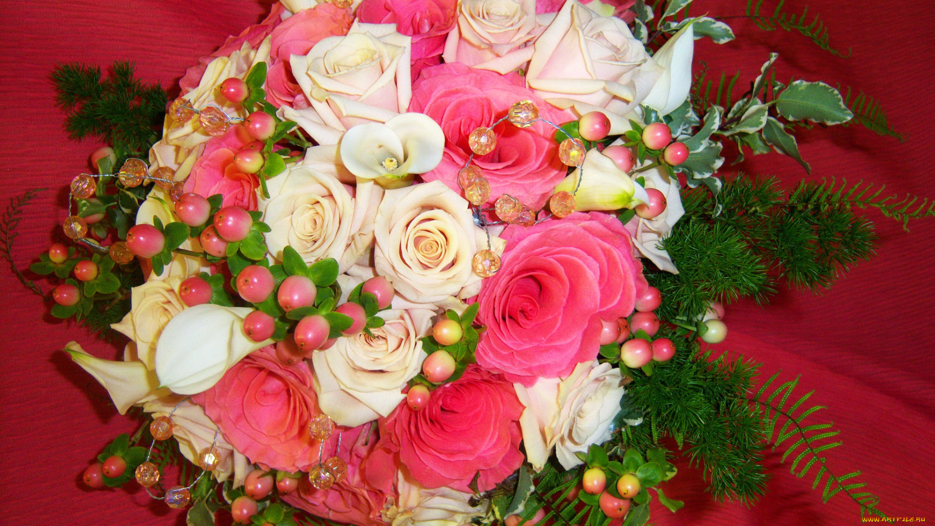 цветы, букеты, , композиции, розы, фон, красный, букет