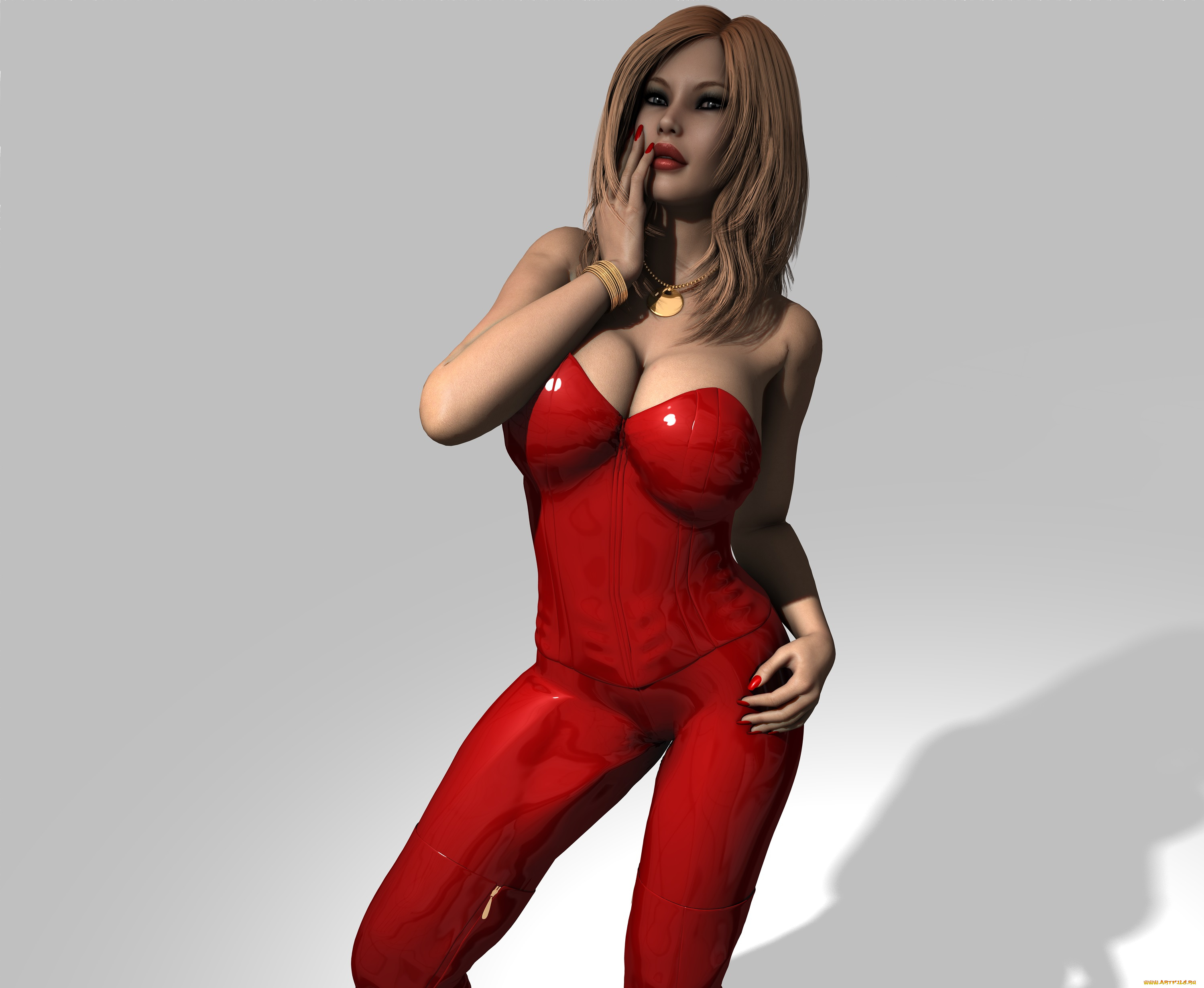 3д, графика, люди, , people, девушка, взгляд, фон