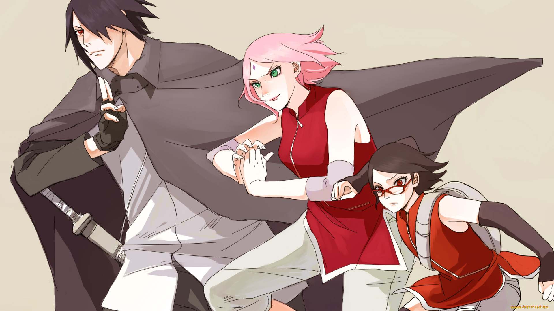 аниме, naruto, uchiha, clan