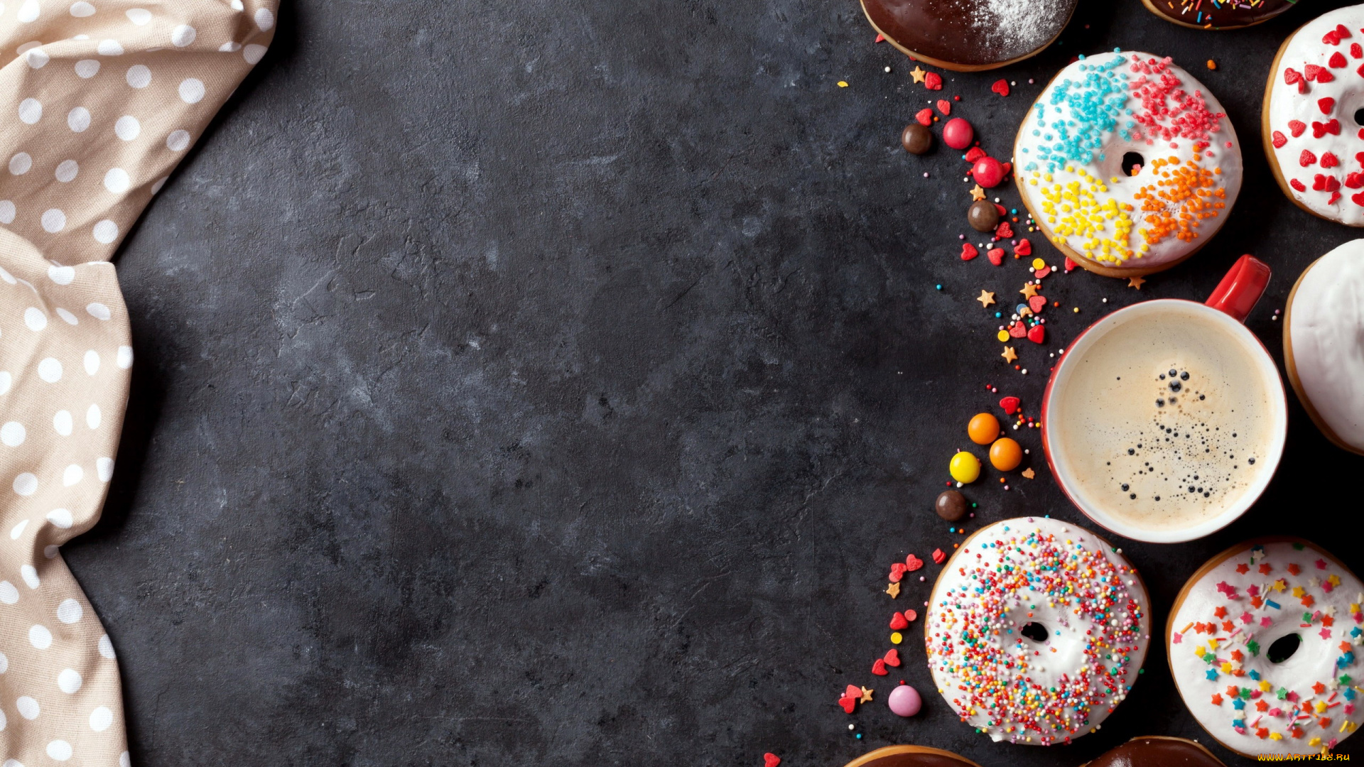 еда, хлеб, , выпечка, пончики