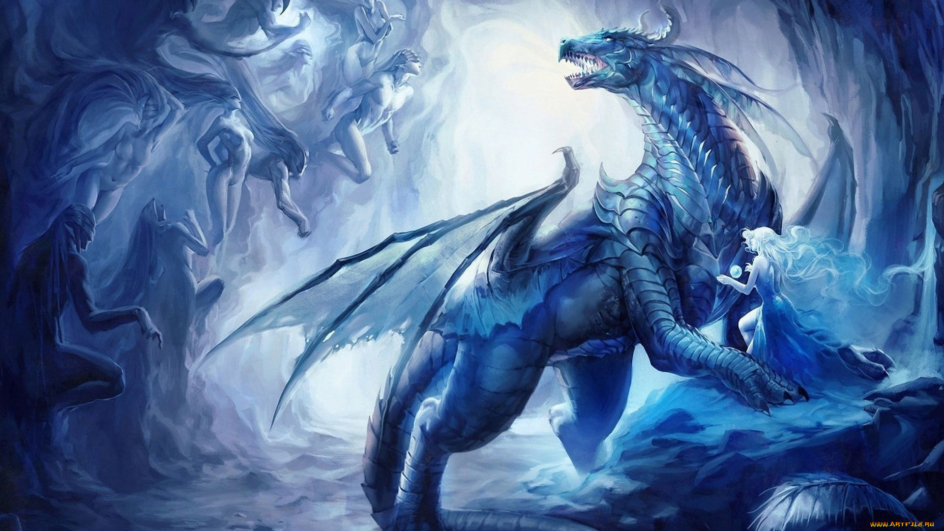 фэнтези, драконы, дракон, сказка, монстр, чудище, сказочный, мир