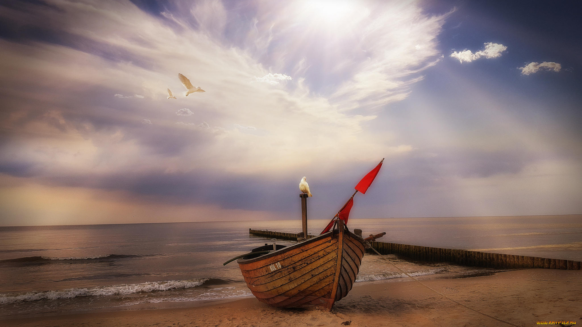 корабли, лодки, , шлюпки, пляж, берег, волны, лодка, море