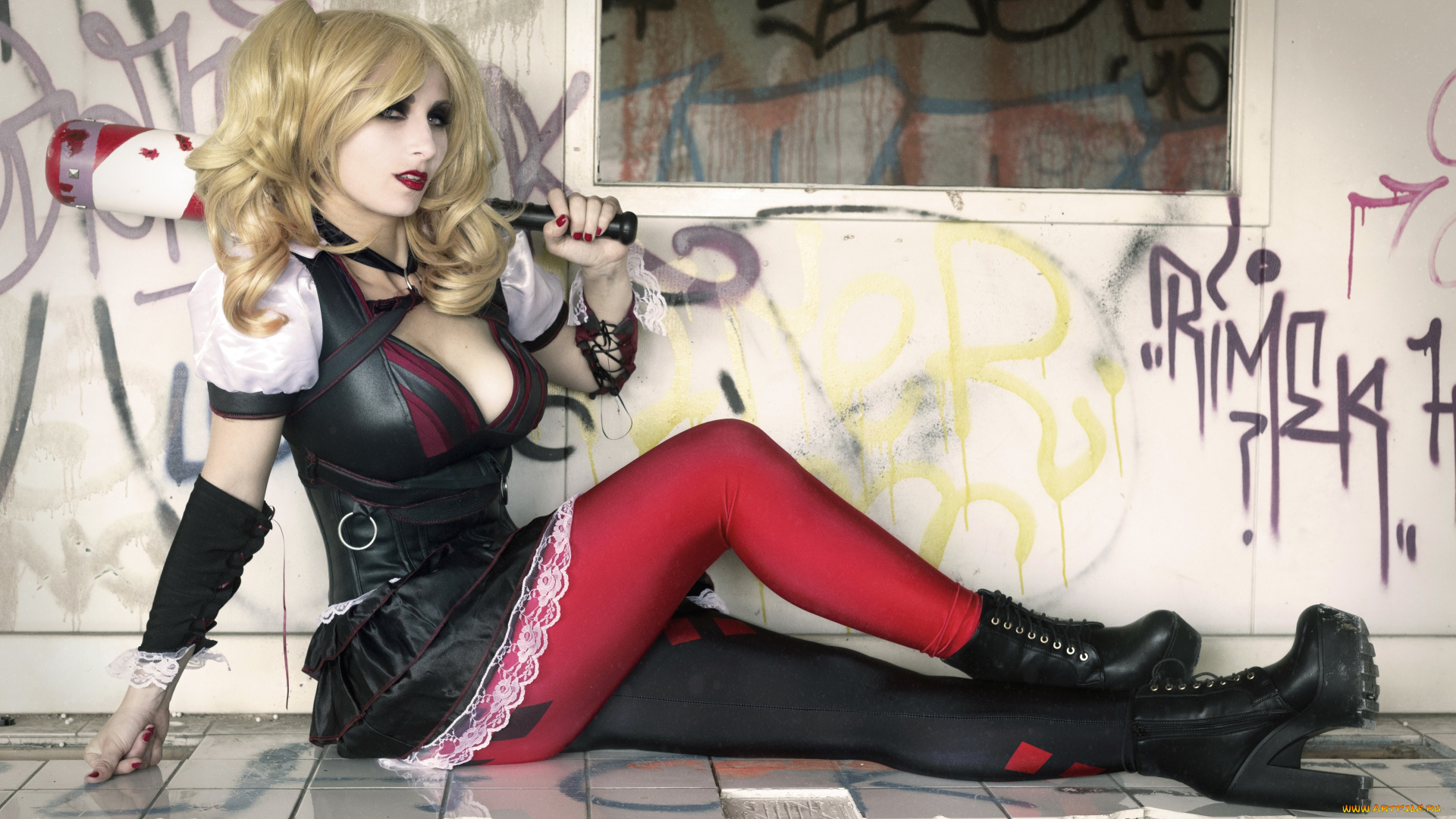 разное, cosplay, , косплей, cosplay, jill, grayson, harley, quinn