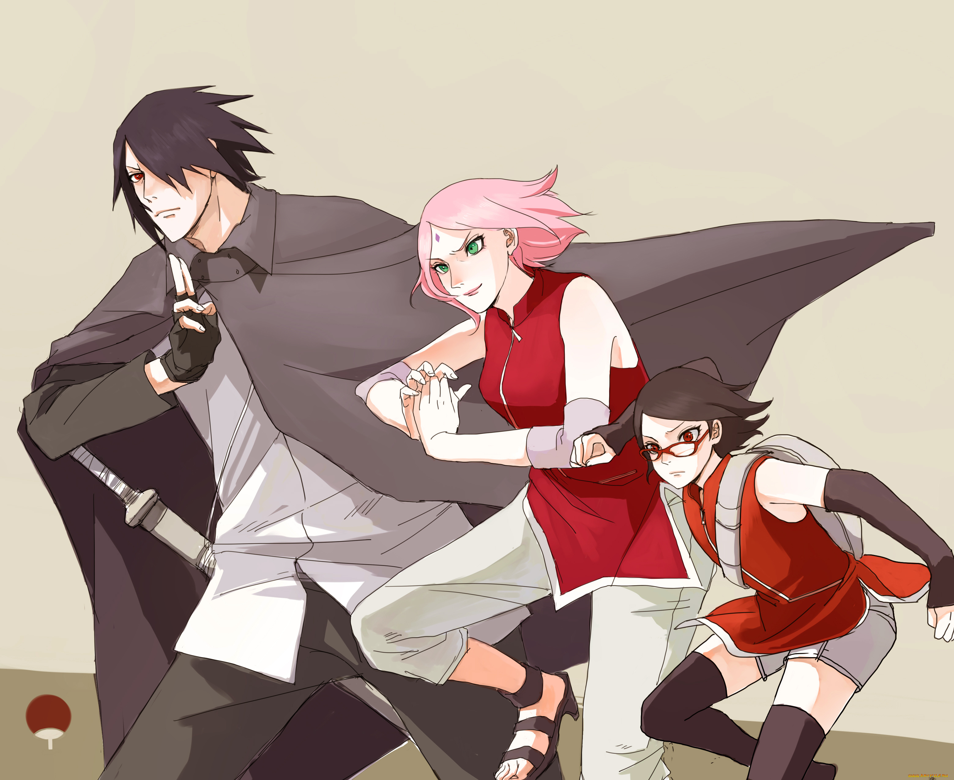 аниме, naruto, uchiha, clan