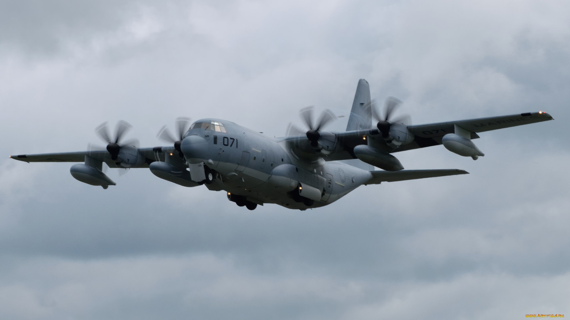 kc-130j, hercules, авиация, военно-транспортные, самолёты, транспорт, войсковой