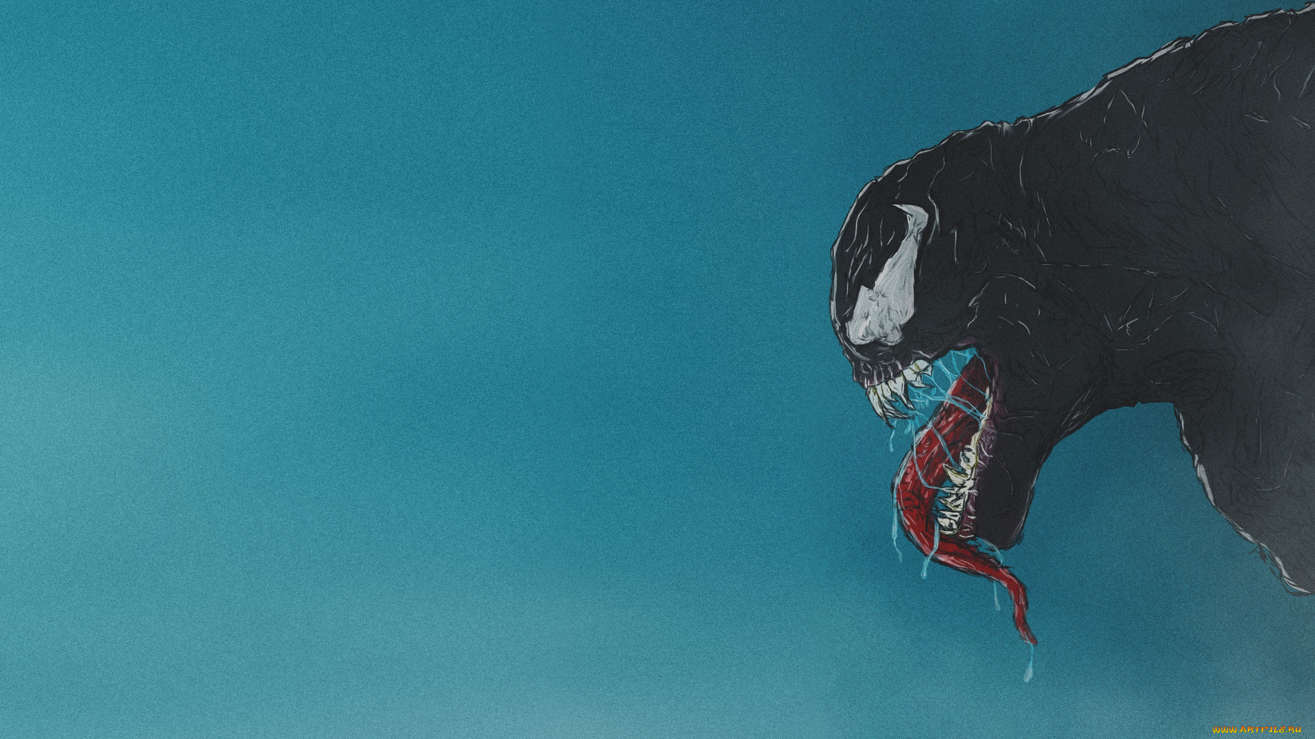 рисованное, комиксы, веном