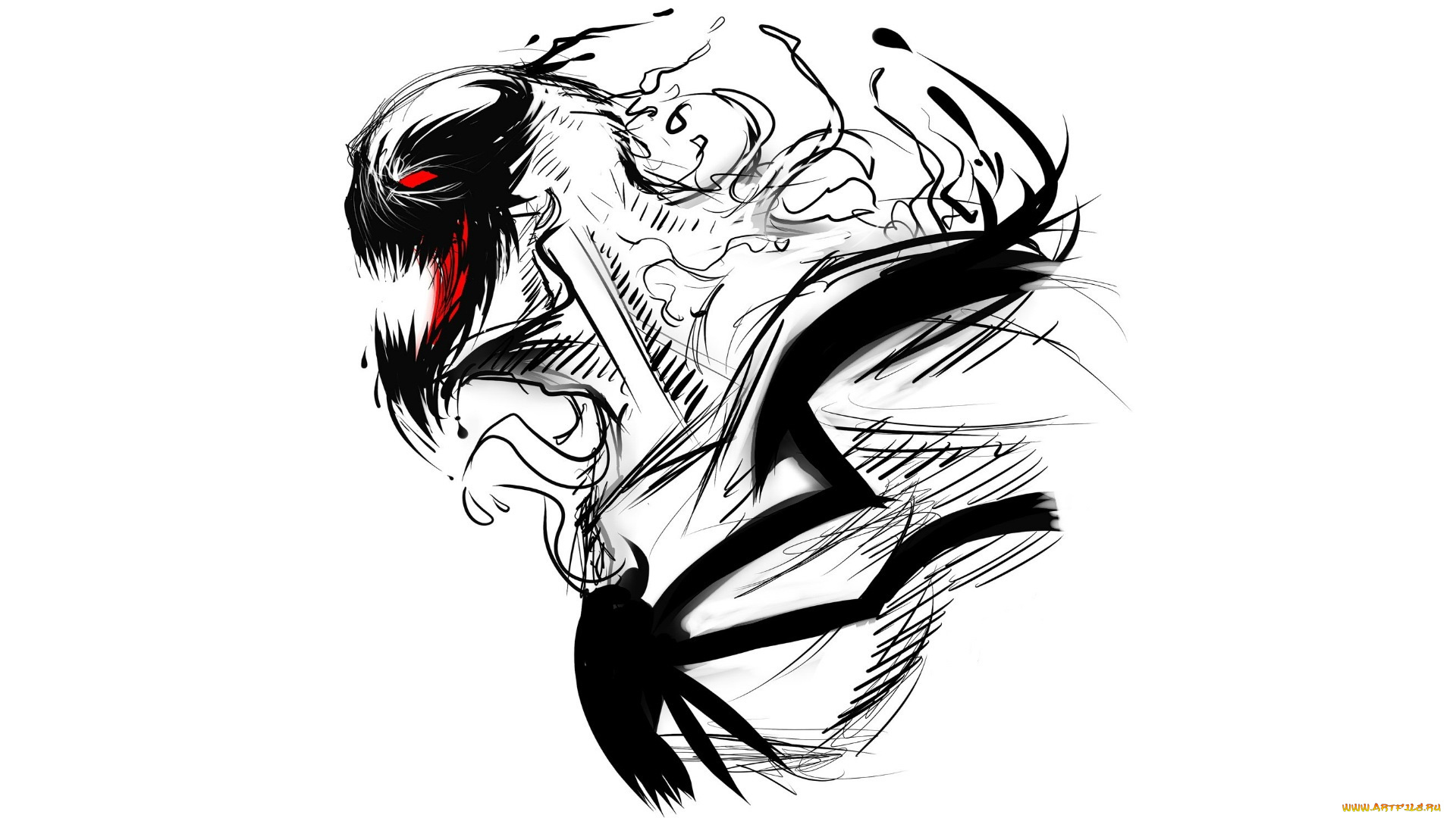 рисованное, комиксы, веном