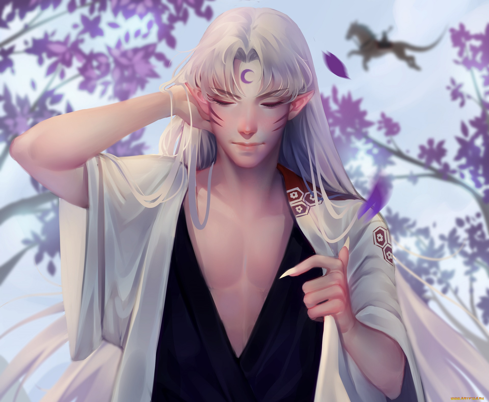 аниме, inuyasha, сешоумару