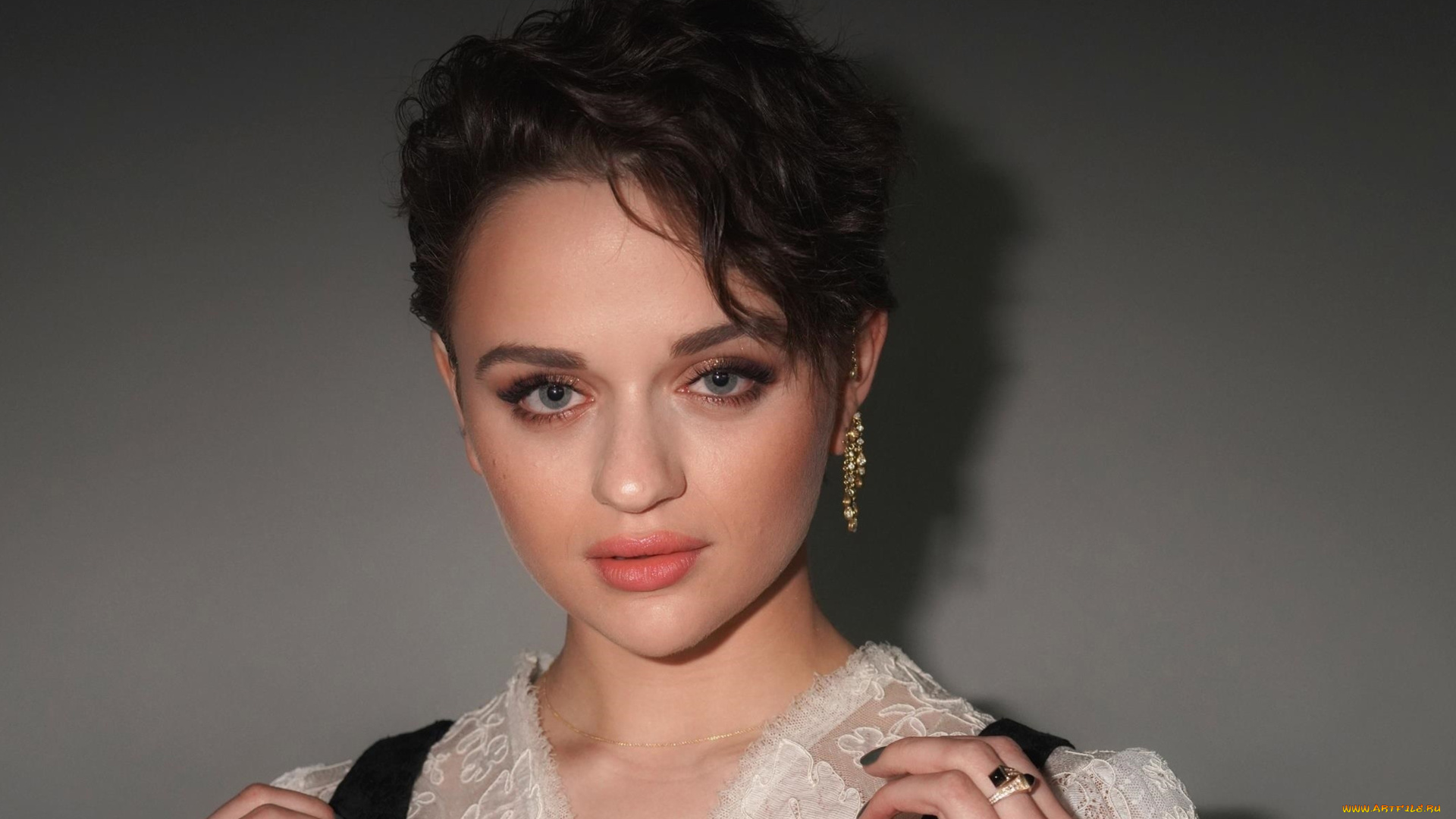 девушки, joey, king, сережка, лицо, брюнетка