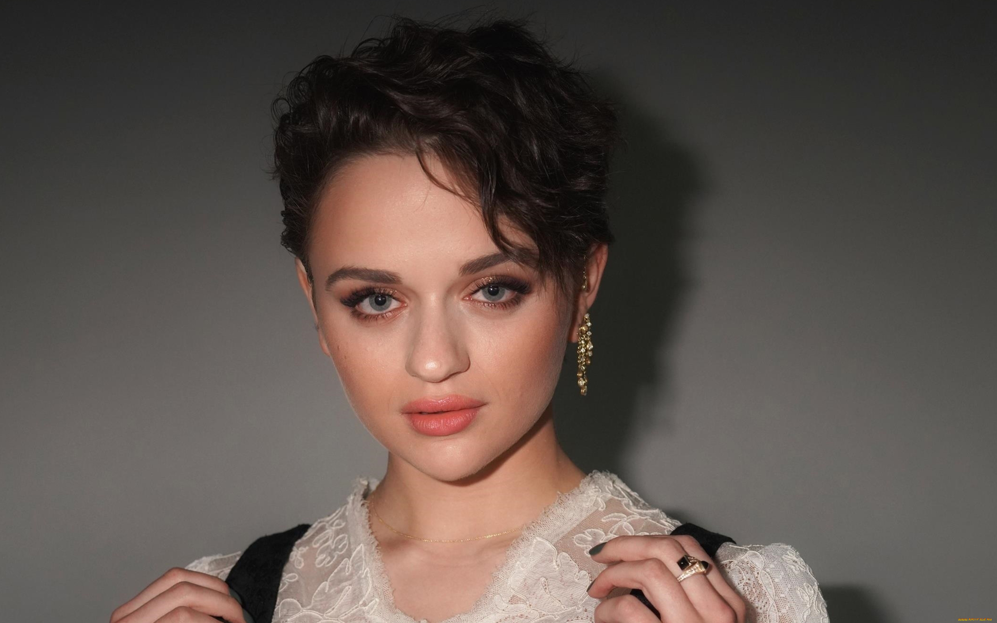 девушки, joey, king, сережка, лицо, брюнетка