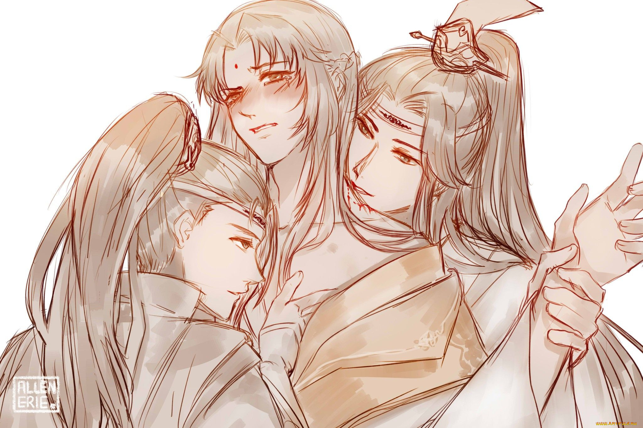 аниме, mo, dao, zu, shi, the, untamed, неукротимый, повелитель, чэньцин, мосян, тунсю, mo, dao, zu, shi, магистр, дьявольского, культа