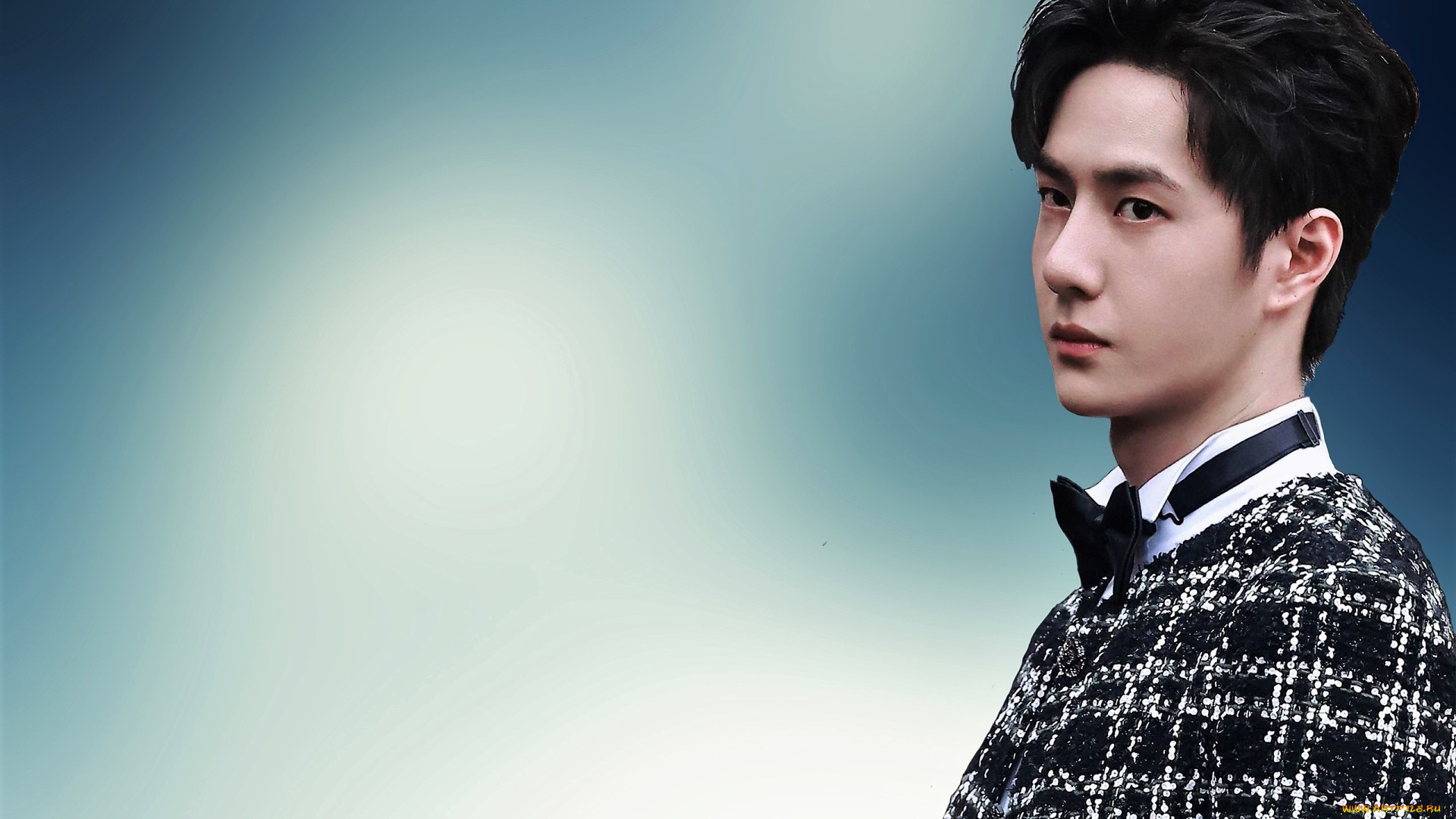 мужчины, wang, yi, bo, лицо, пиджак