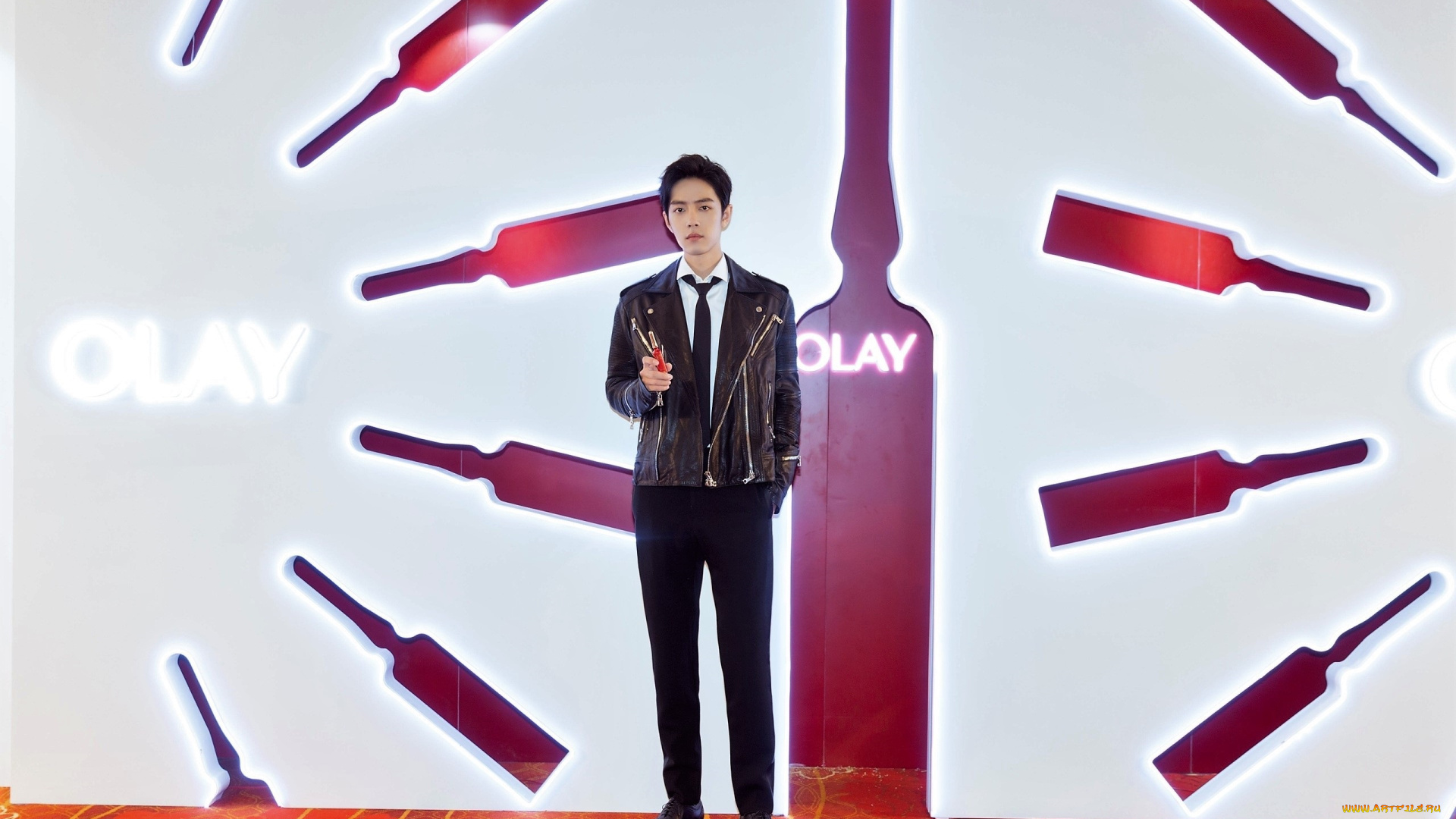 мужчины, xiao, zhan, актер, реклама, флакон, куртка