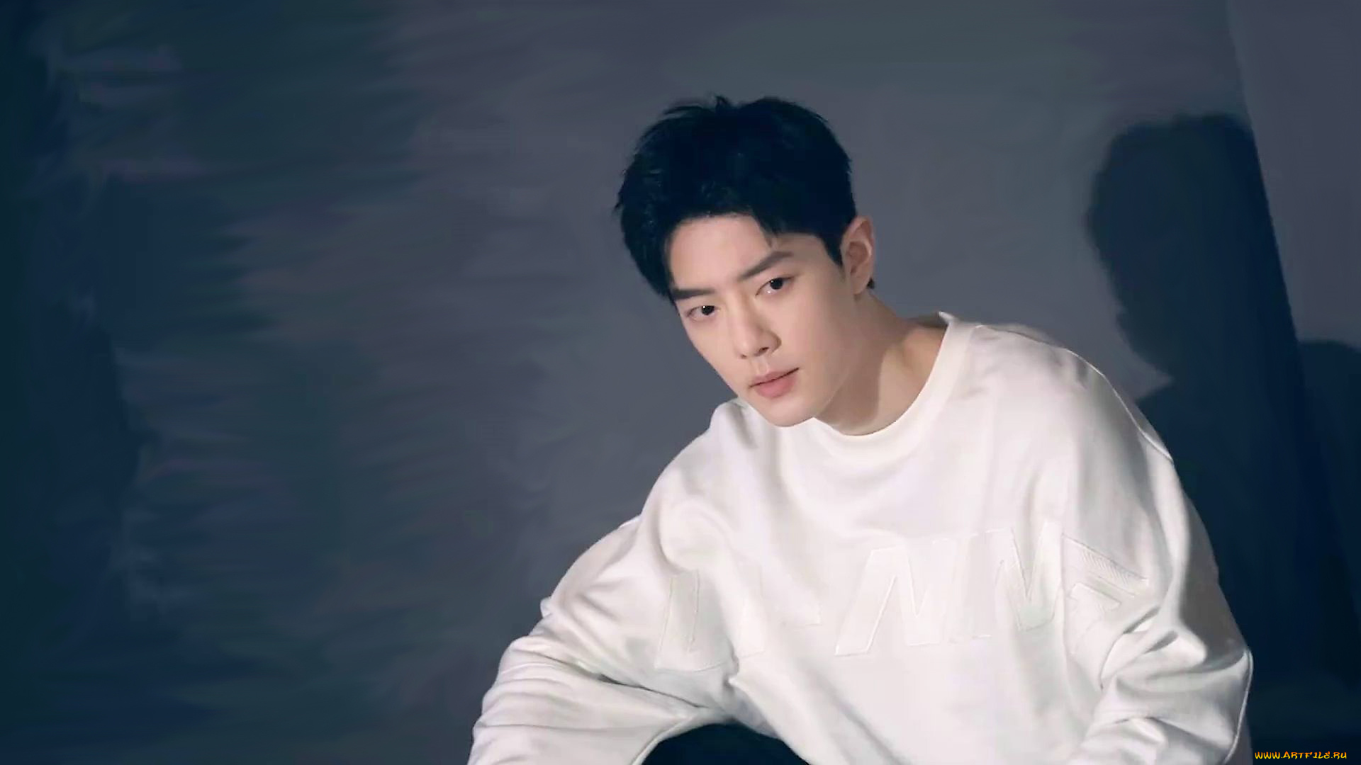 мужчины, xiao, zhan, актер, свитер