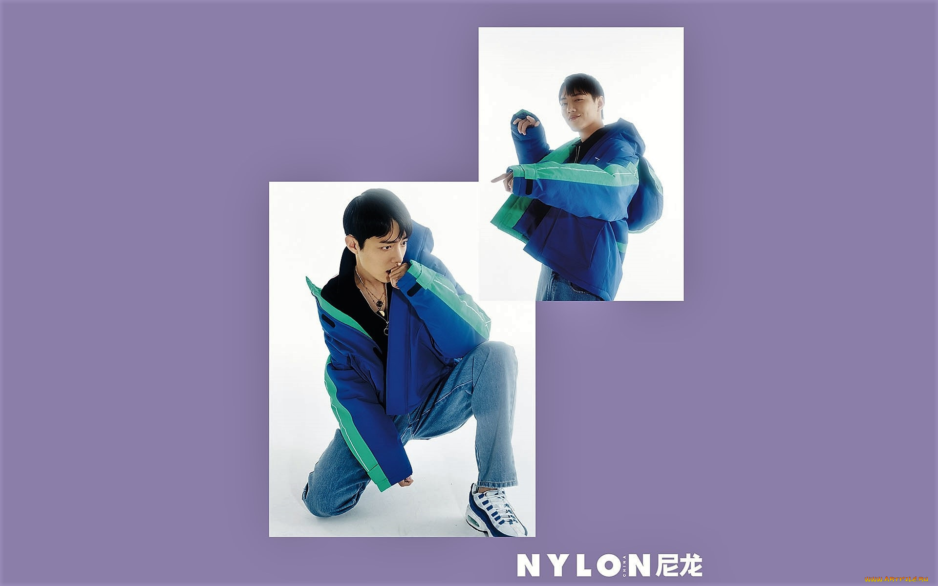 мужчины, xiao, zhan, актер, куртка, джинсы