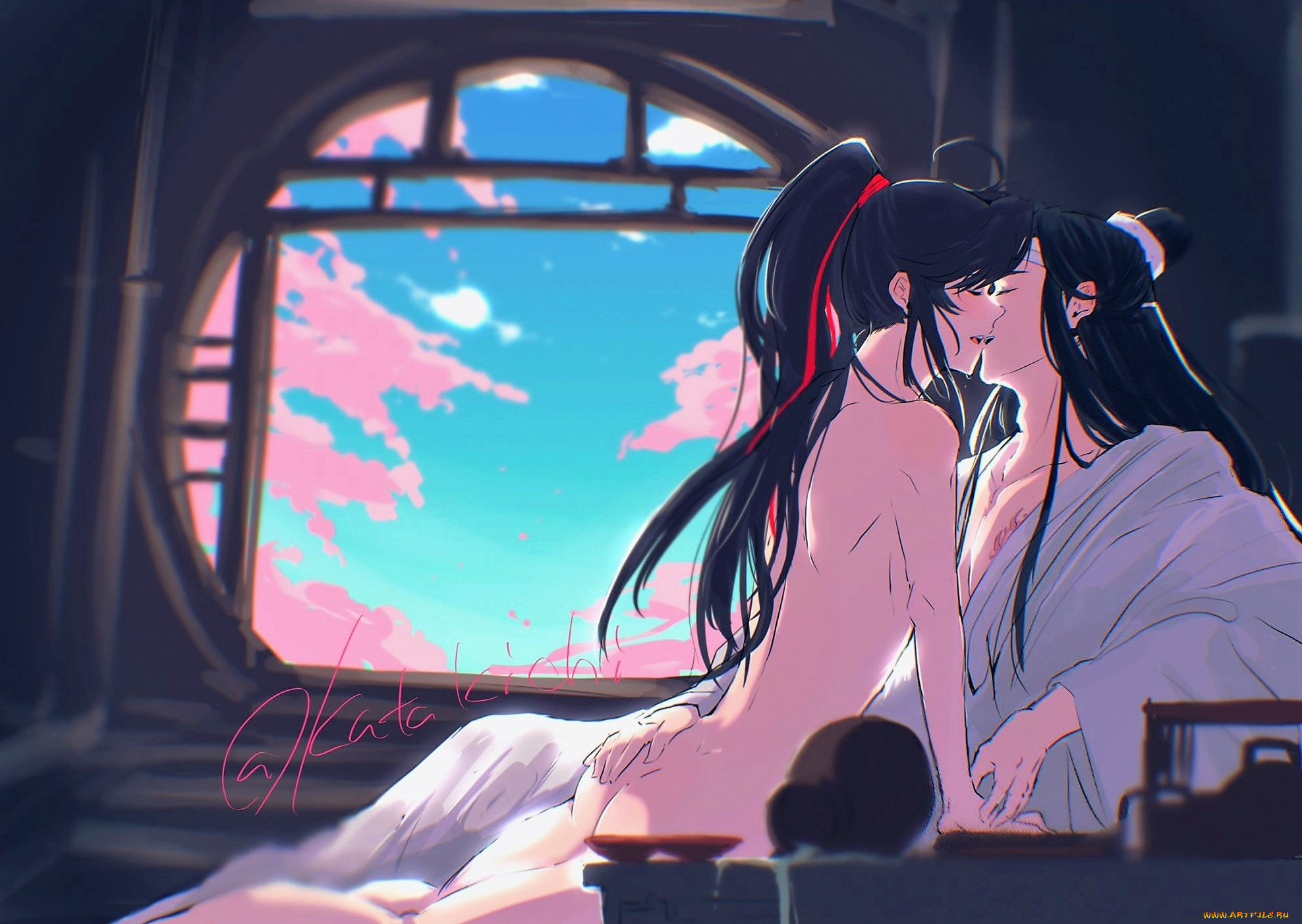 аниме, mo, dao, zu, shi, вэй, усянь, лань, ванцзи