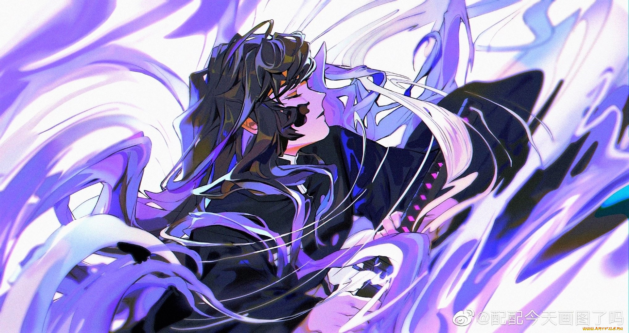 аниме, unknown, , другое, , девушка, меч, магия, ленты