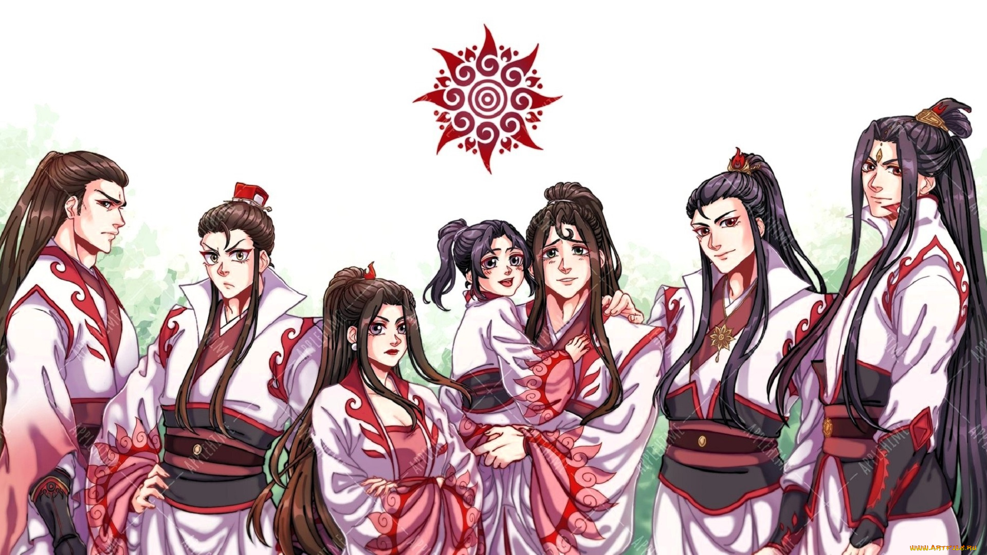 аниме, mo, dao, zu, shi, вэни, клан