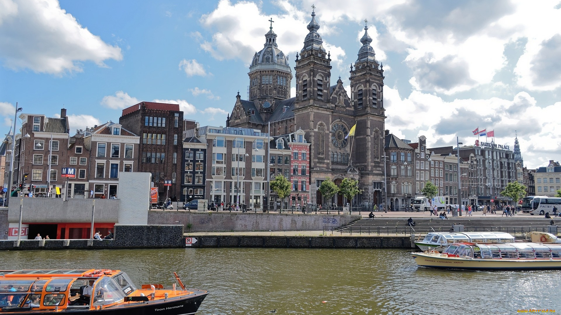 basilica, of, saint, nicholas, города, амстердам, , нидерланды, basilica, of, saint, nicholas