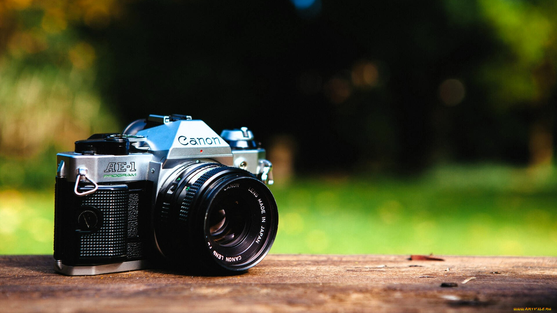 бренды, canon, фотоаппарат, камера, стол