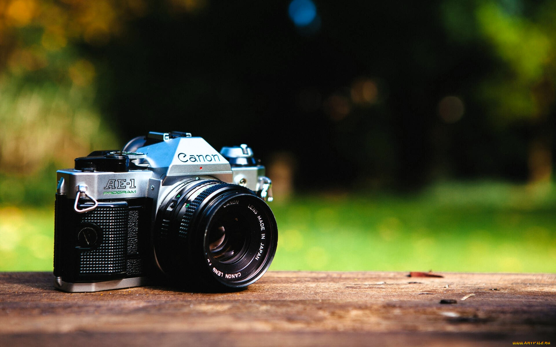 бренды, canon, фотоаппарат, камера, стол