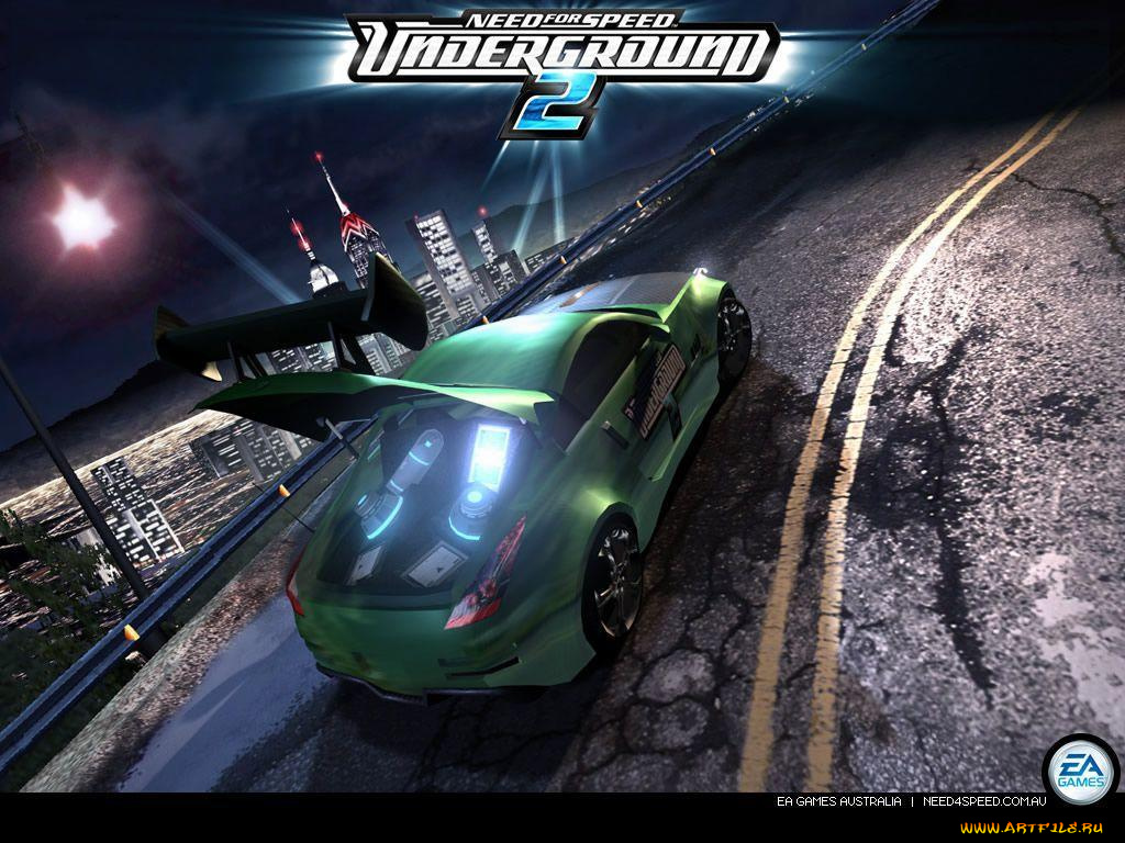 need, for, speed, underground, ll, видео, игры