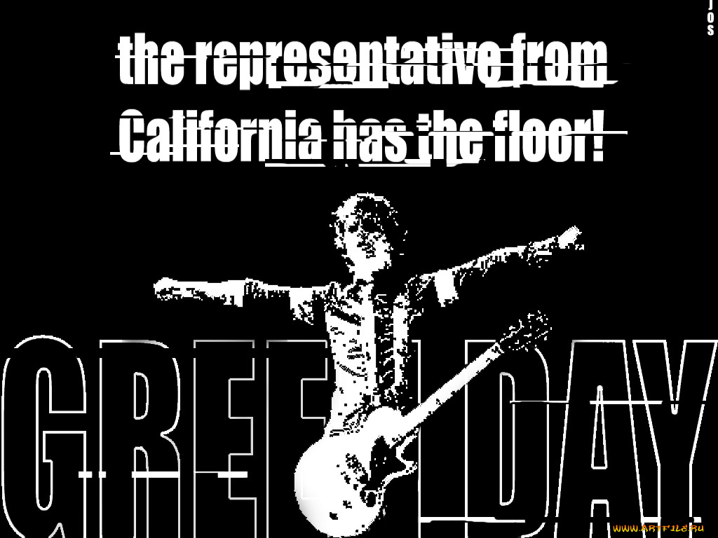 representative, from, california, музыка, green, day