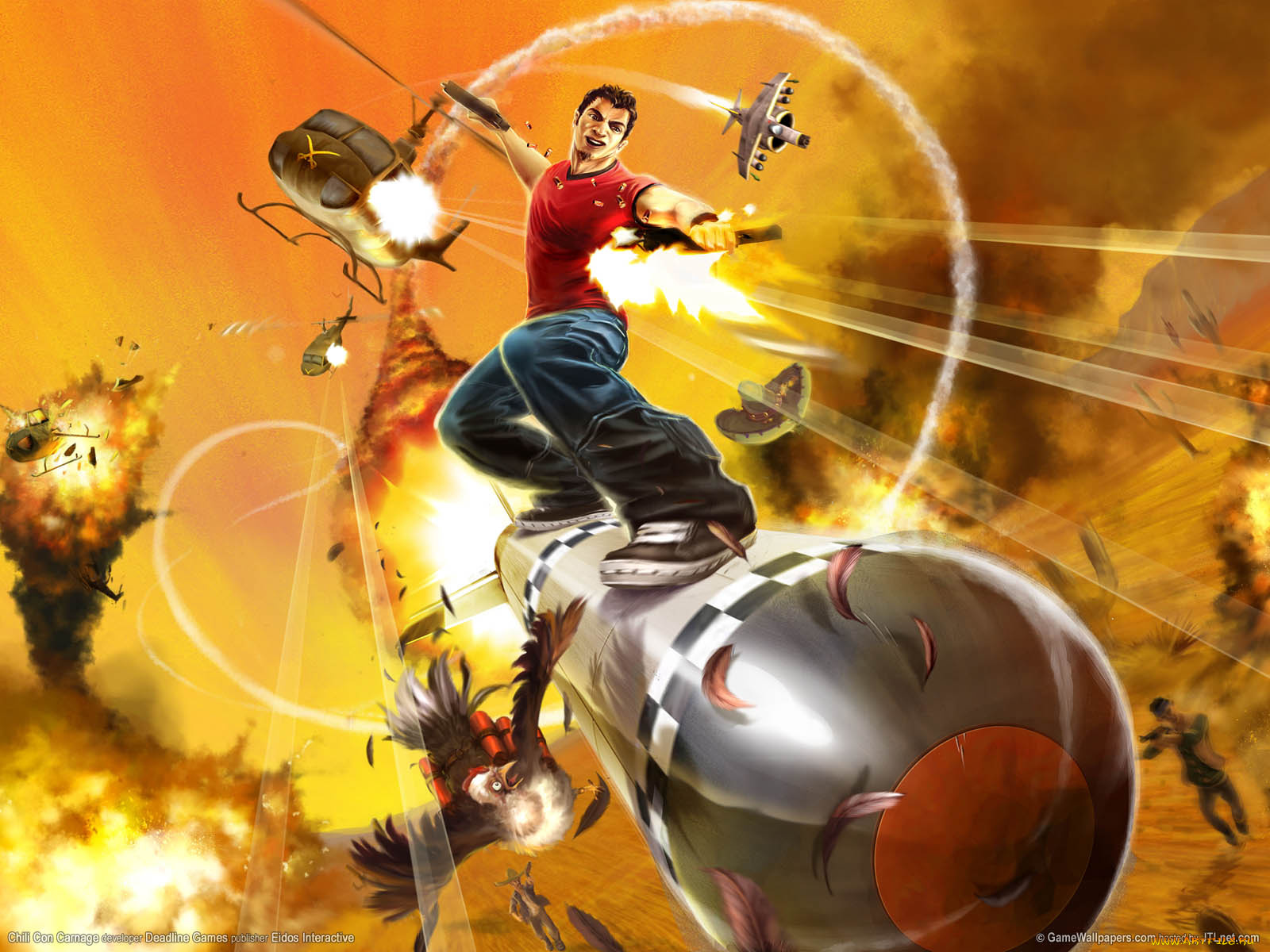 видео, игры, chili, con, carnage