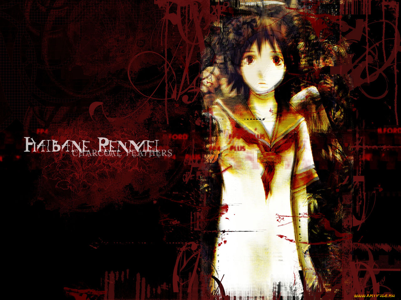 аниме, haibane, renmei