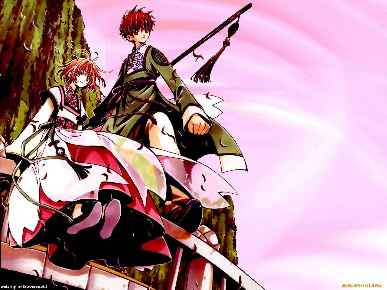 аниме, tsubasa, reservoir, chronicles