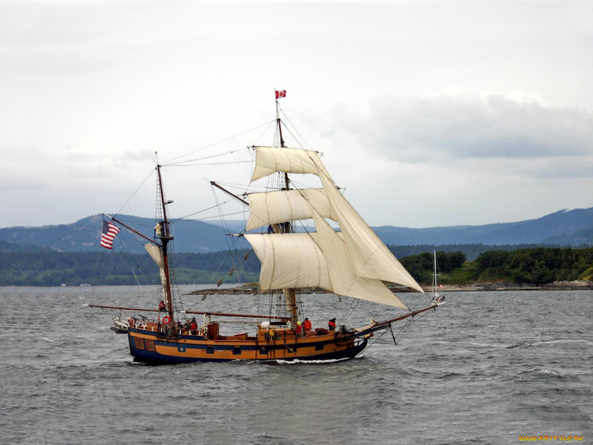 корабли, парусники