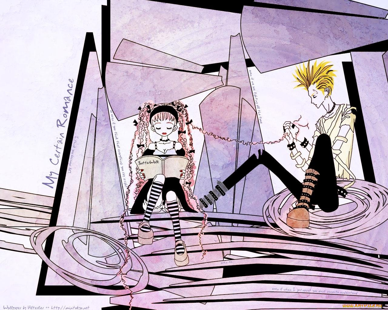 аниме, paradise, kiss