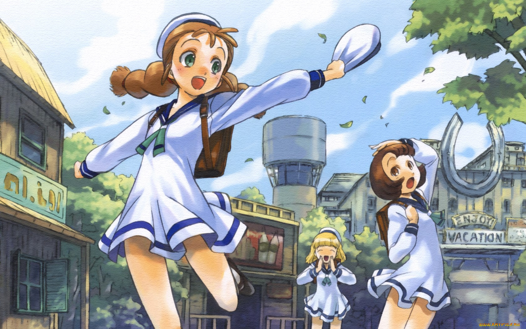 аниме, gun, sword