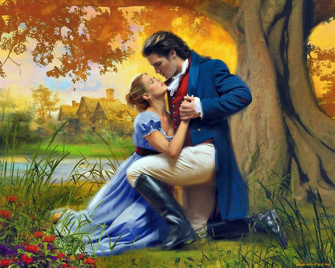 рисованные, люди