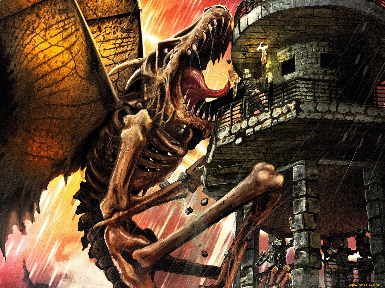 фэнтези, драконы