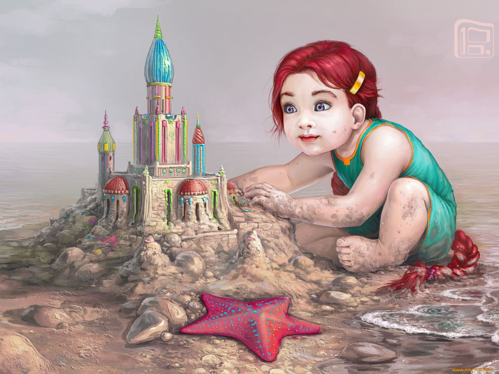 рисованные, дети