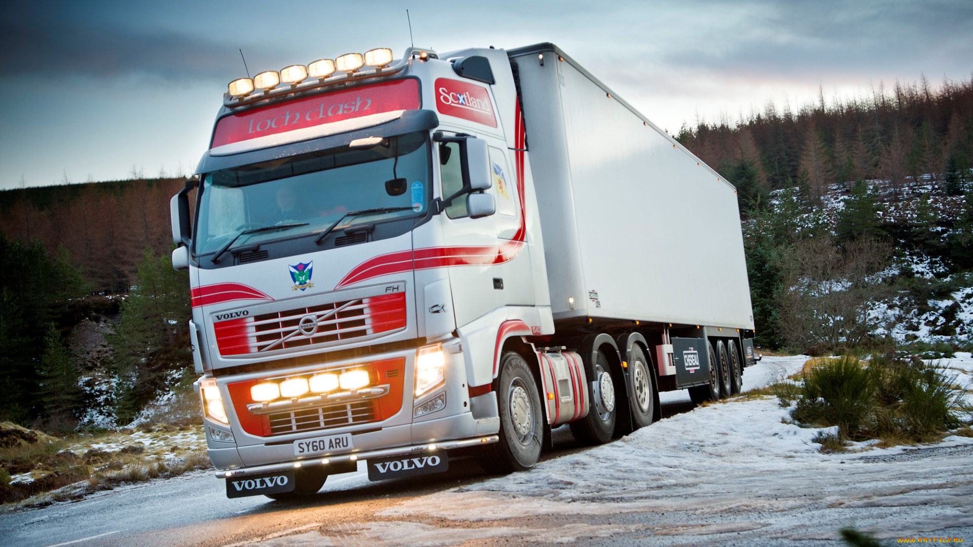 автомобили, volvo, trucks