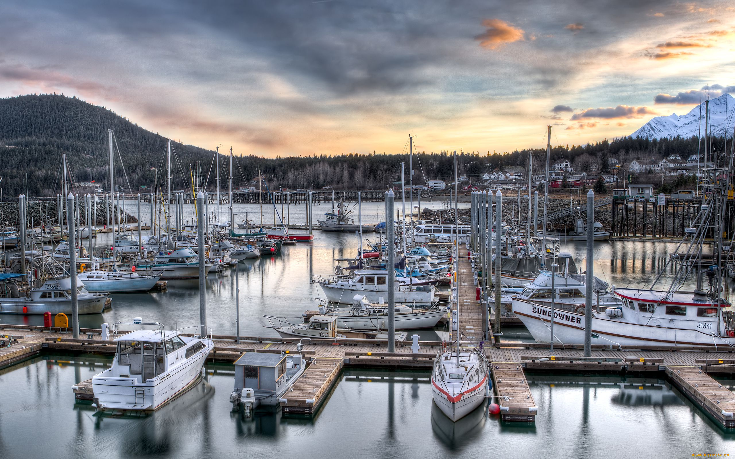 корабли, порты, причалы