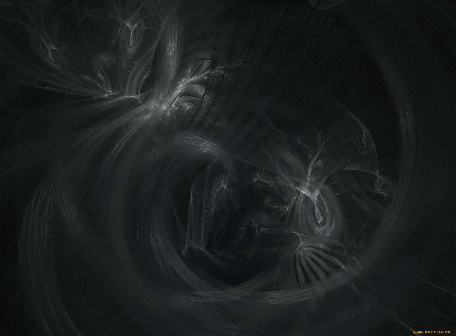 3д, графика, fractal, фракталы, фон, узор