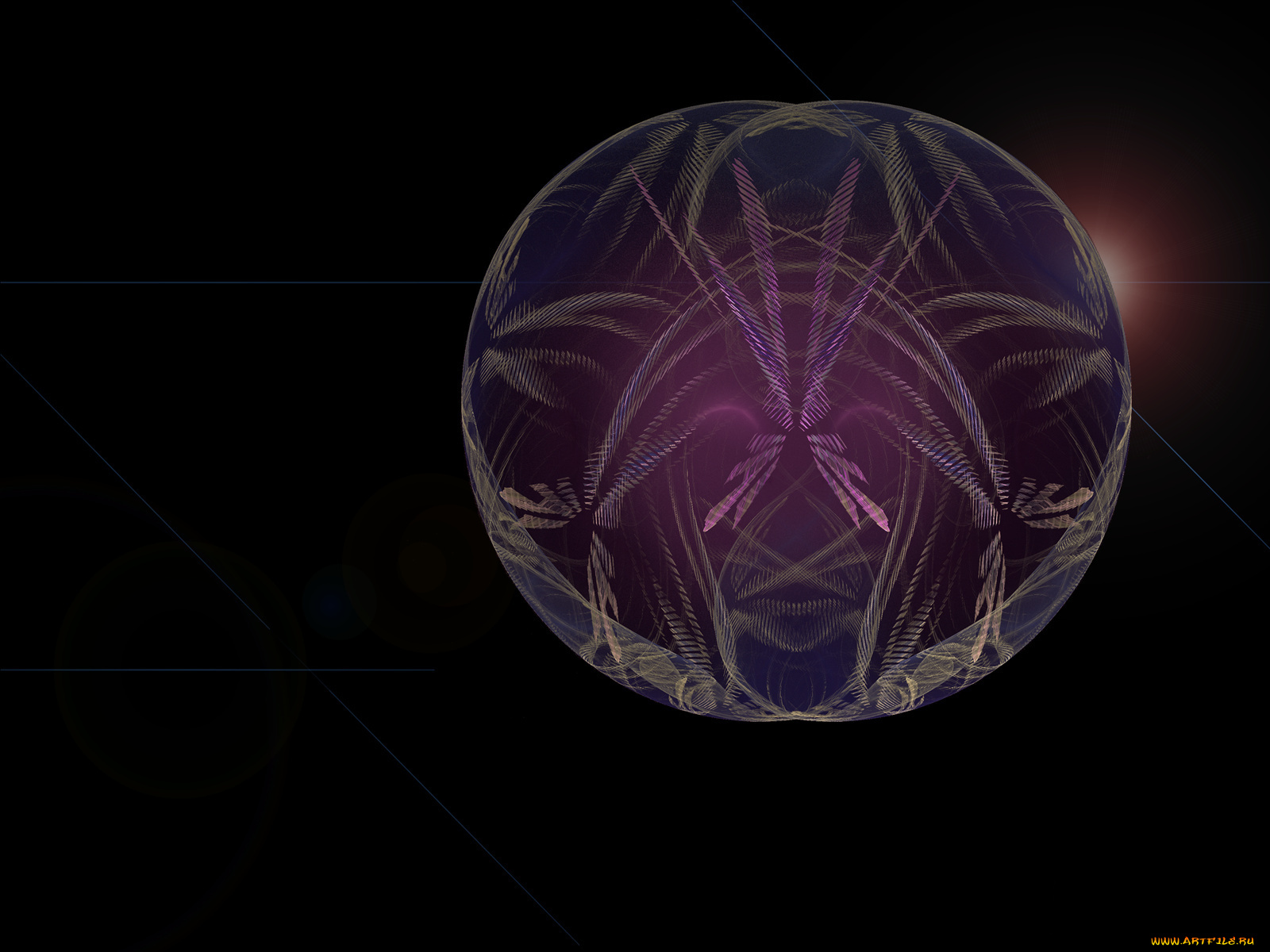 3д, графика, fractal, фракталы, узор, фон