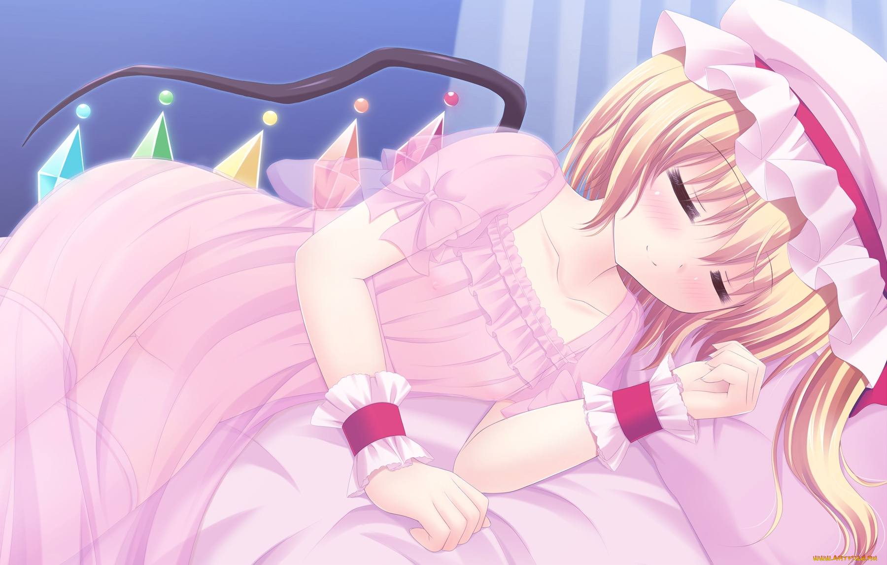 аниме, touhou, фландрия, скарлет