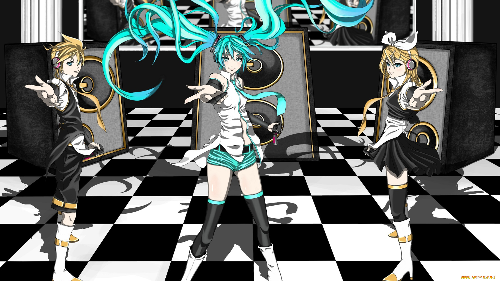 vocaloid, аниме