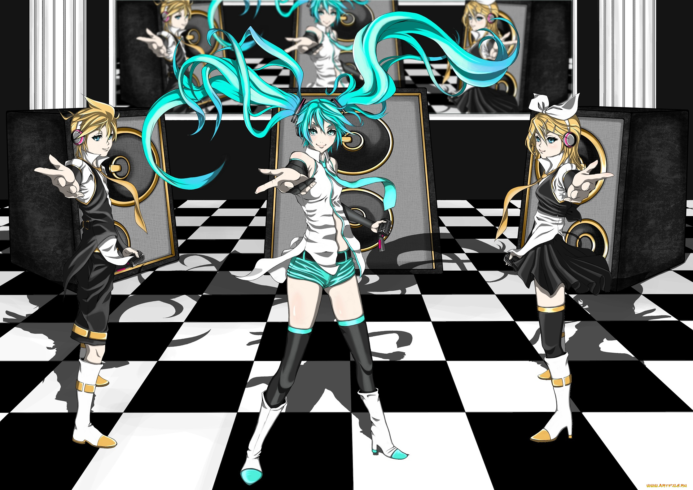 vocaloid, аниме