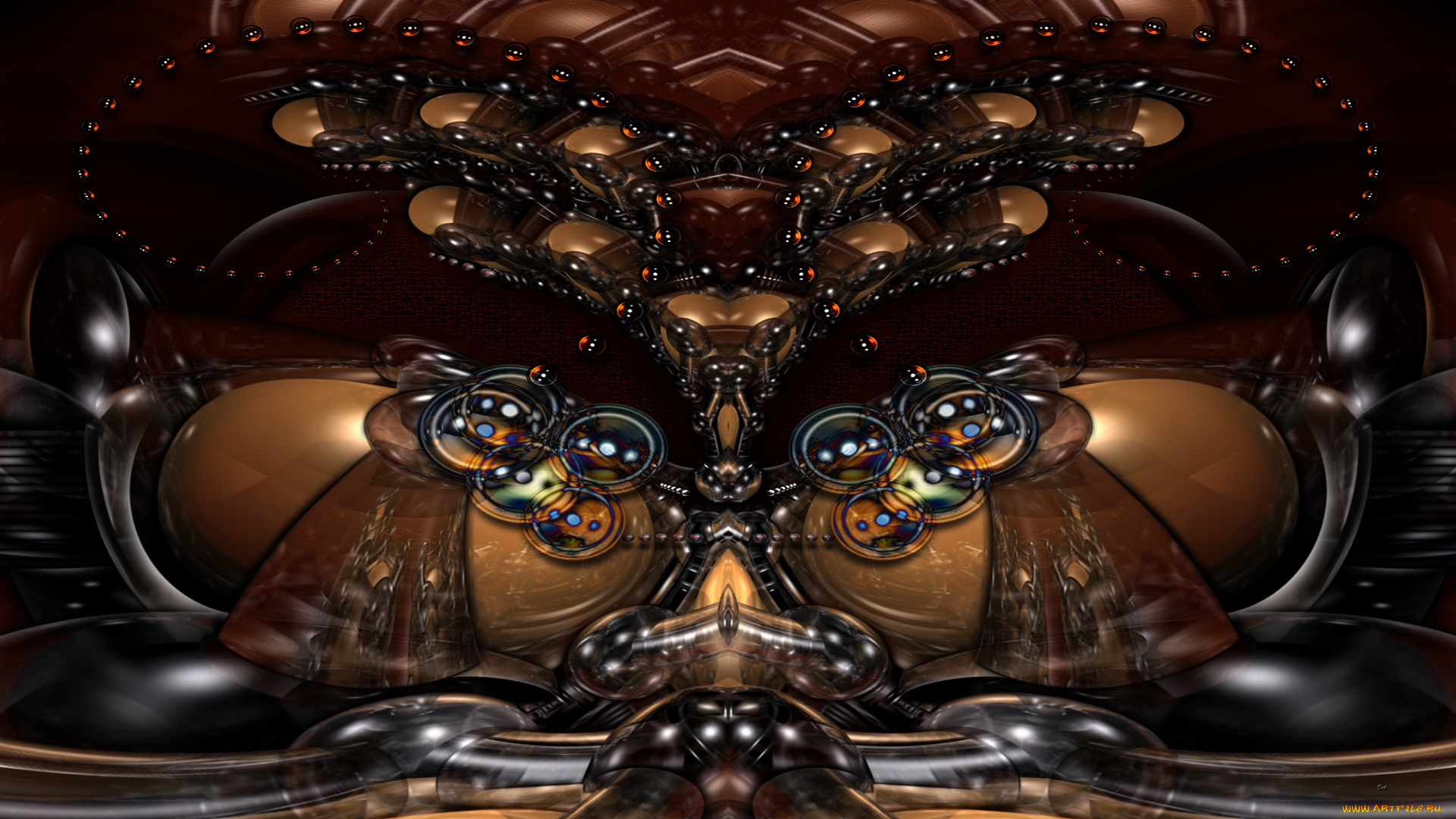 3д, графика, fractal, фракталы, фон, цвета, узор