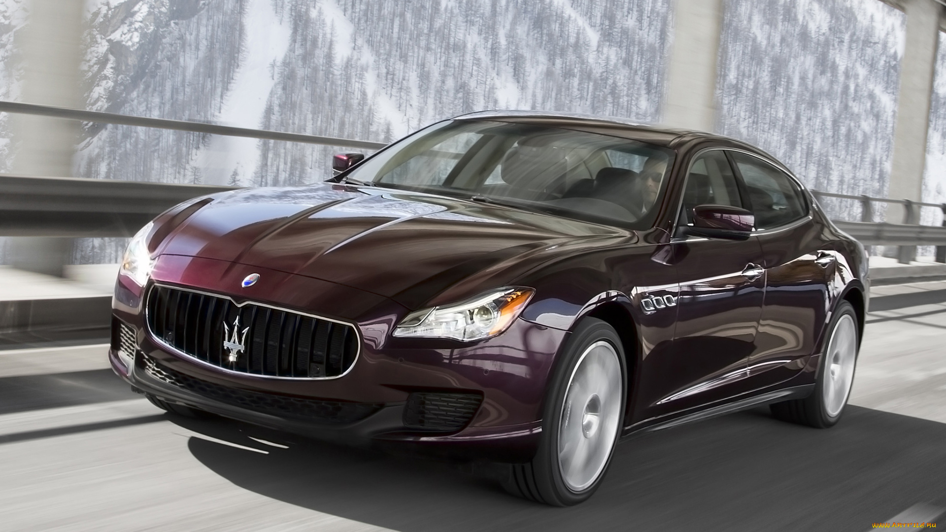 автомобили, maserati, скорость, машина, q4, quattroporte