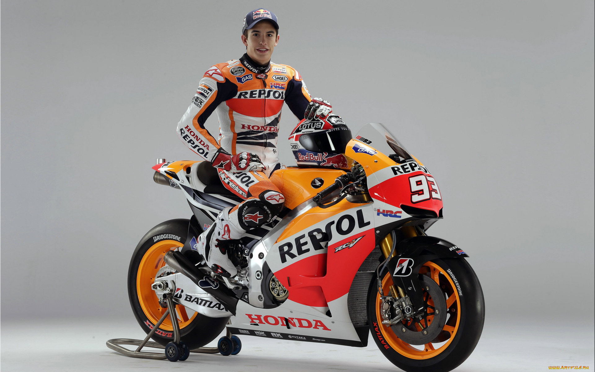 мотоциклы, honda, hrc, fleet, motorcycle