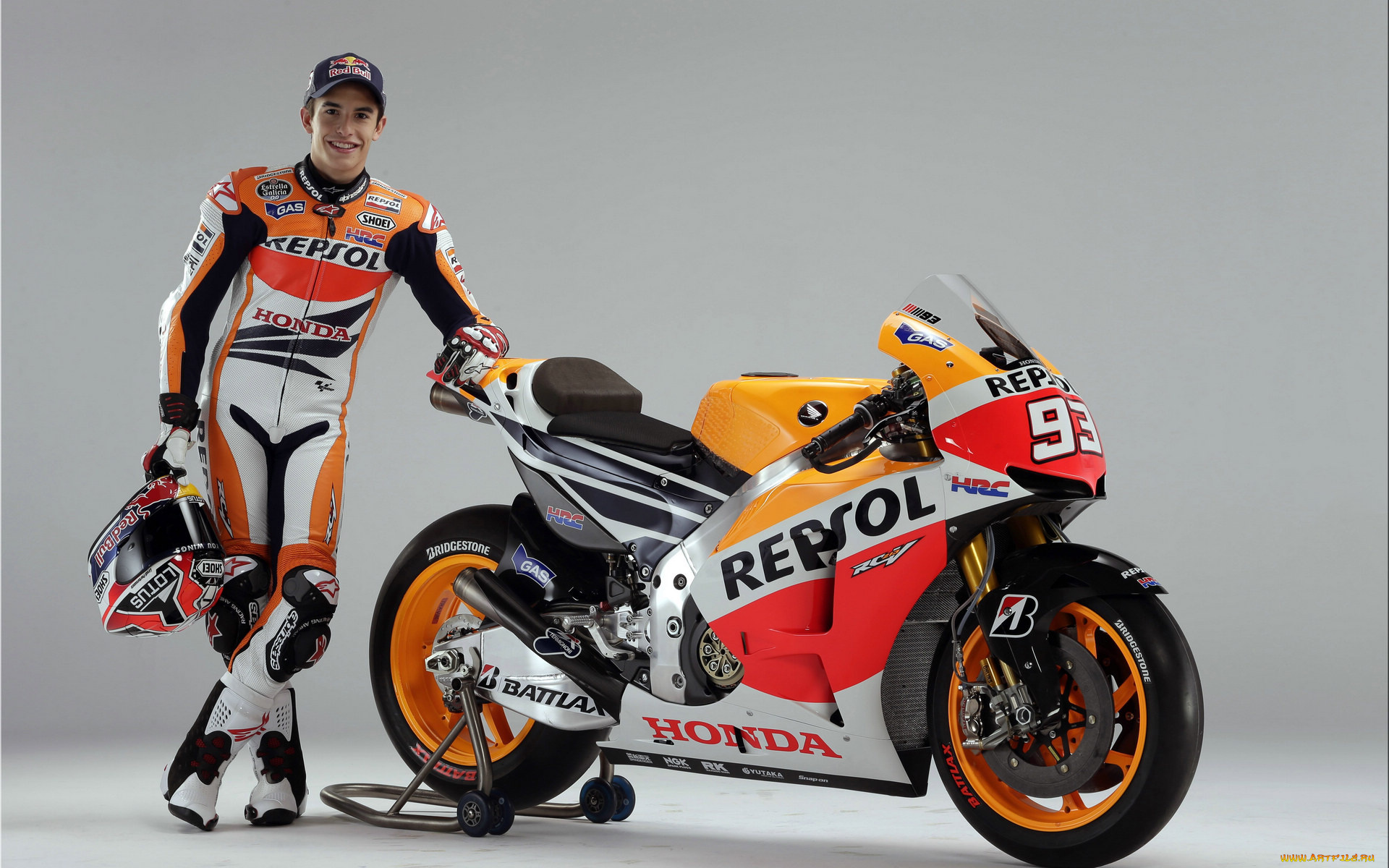 мотоциклы, honda, hrc, fleet, motorcycle