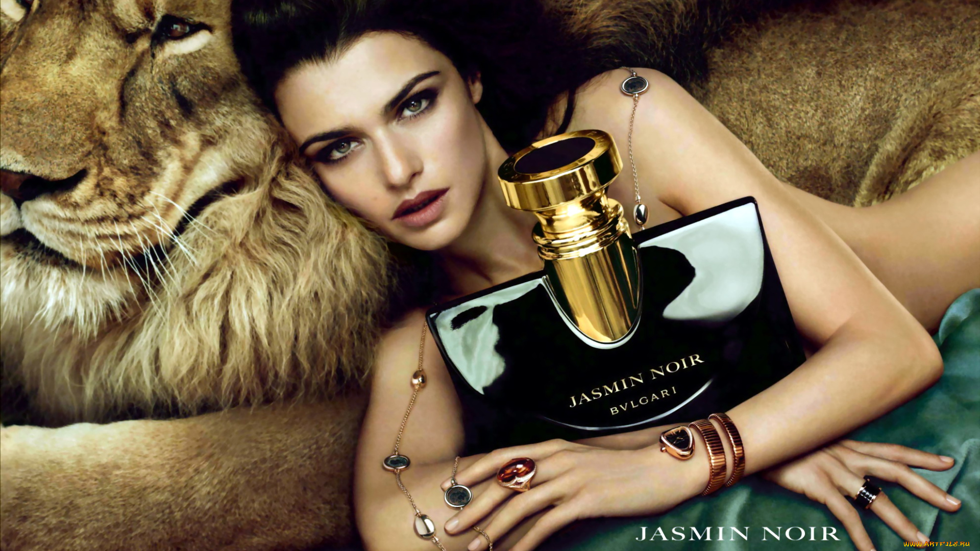 бренды, bvlgari, модель, rachel, weis, ожерелье, цепочка, браслет, кольца, лев, флакон, духи, актриса