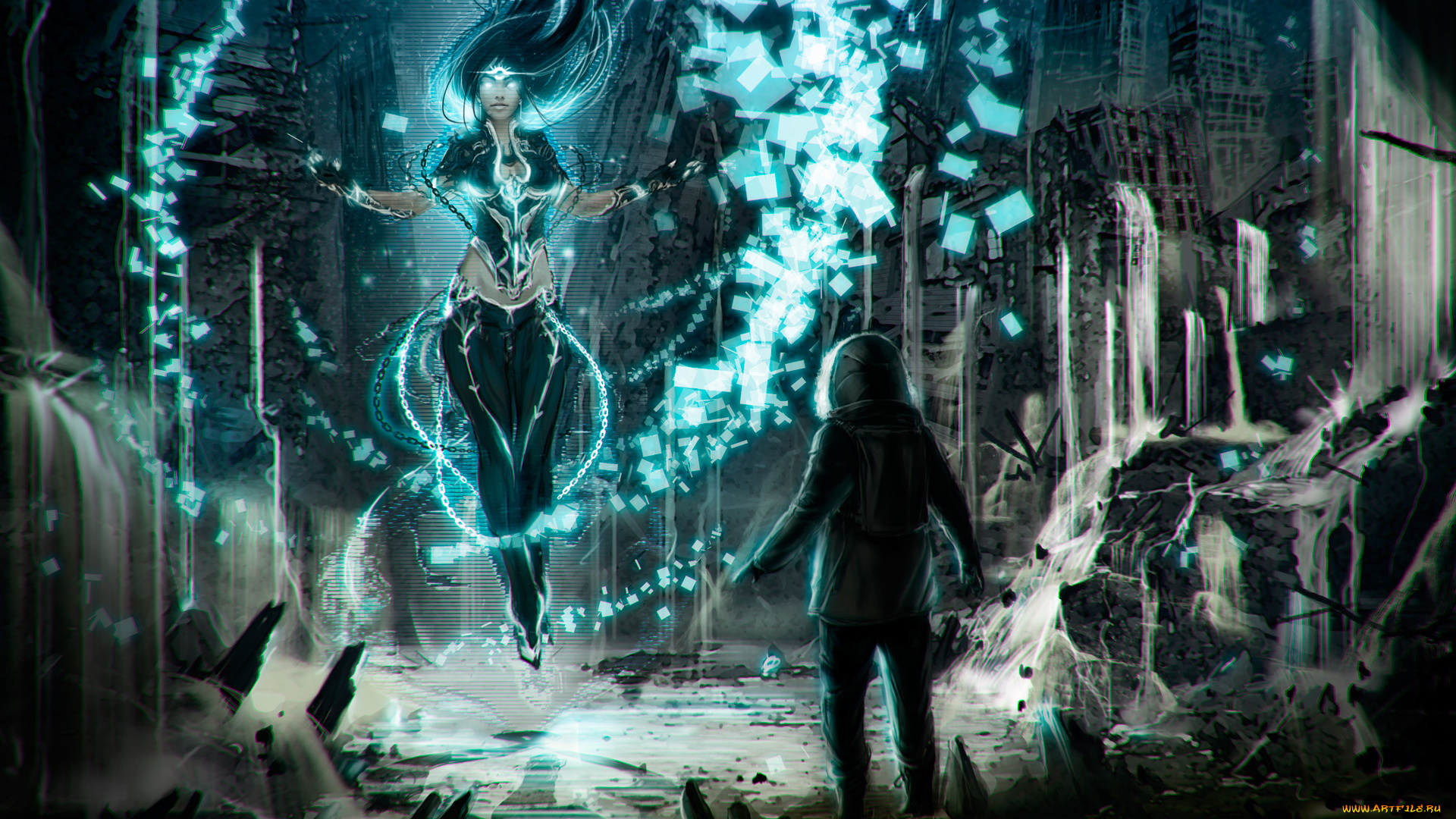 фэнтези, маги, , волшебники, цепи