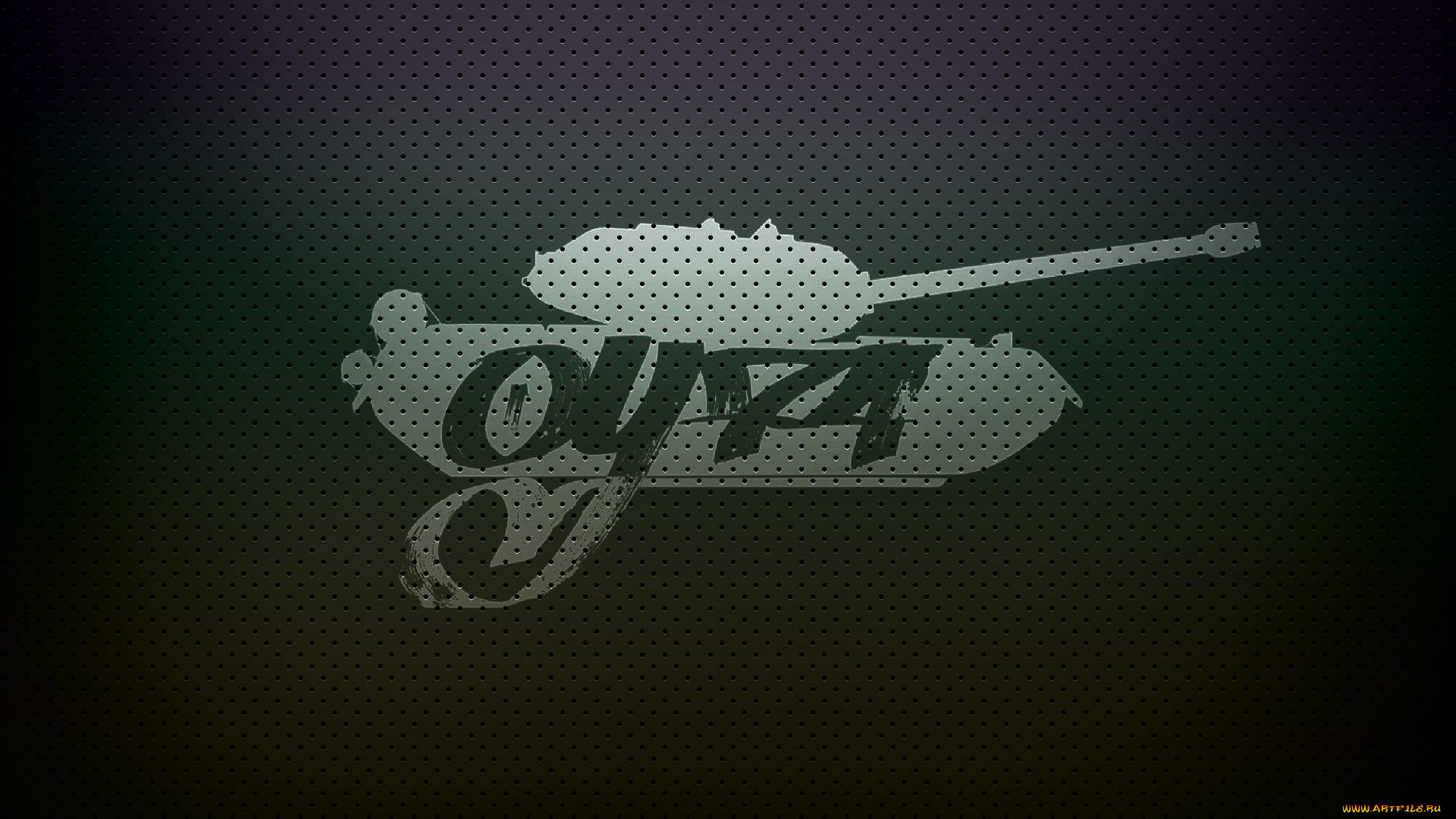 рисованные, минимализм, танк